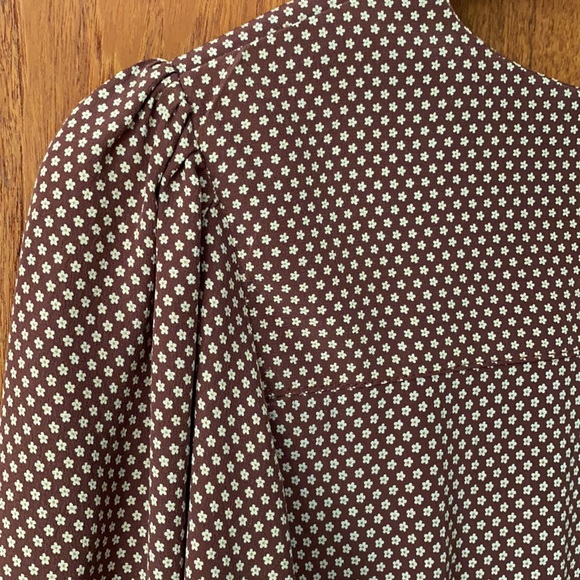 Lisa D soft 100% silk peasant dress - Picture 14 of 16